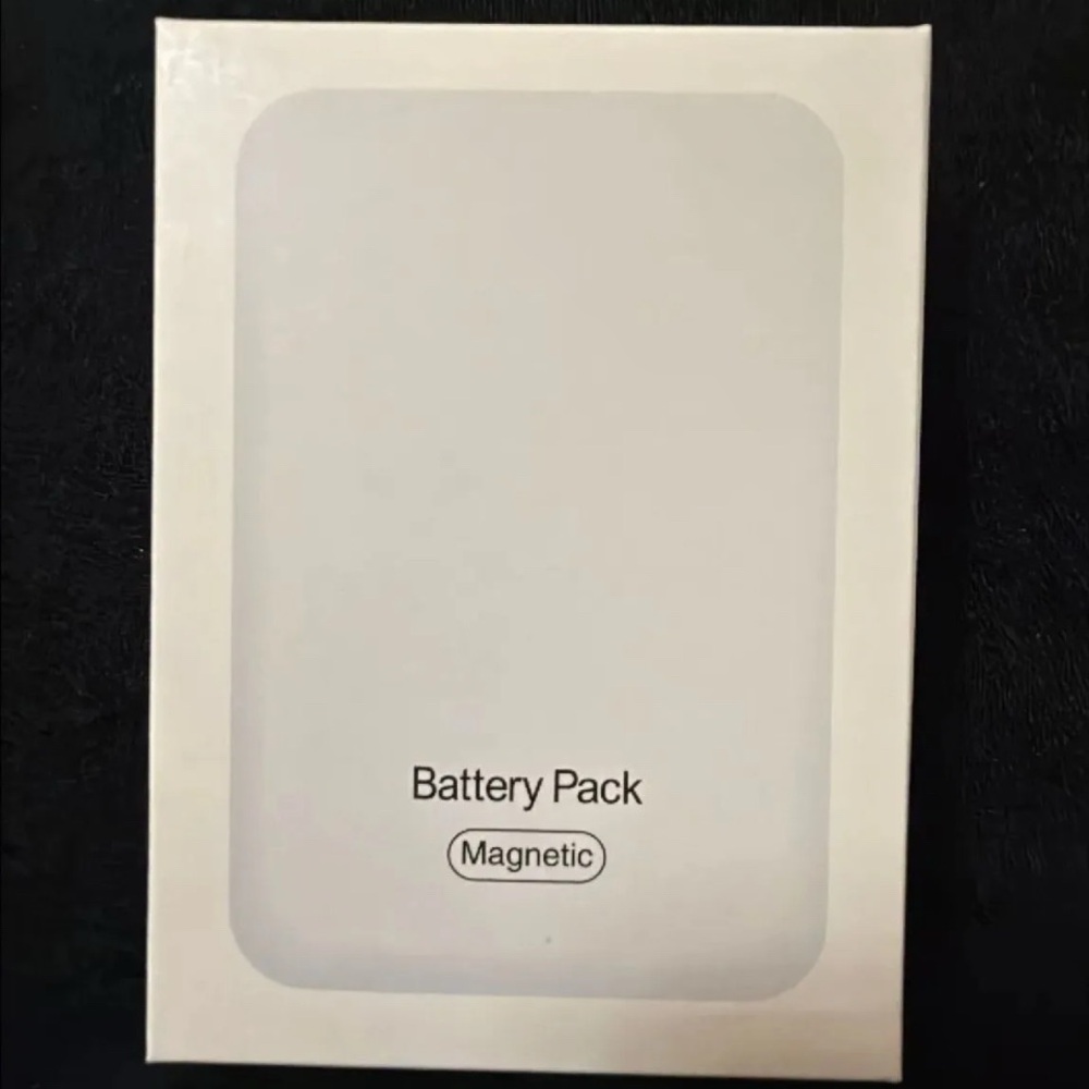 Magnetic power bank, for any iPhone